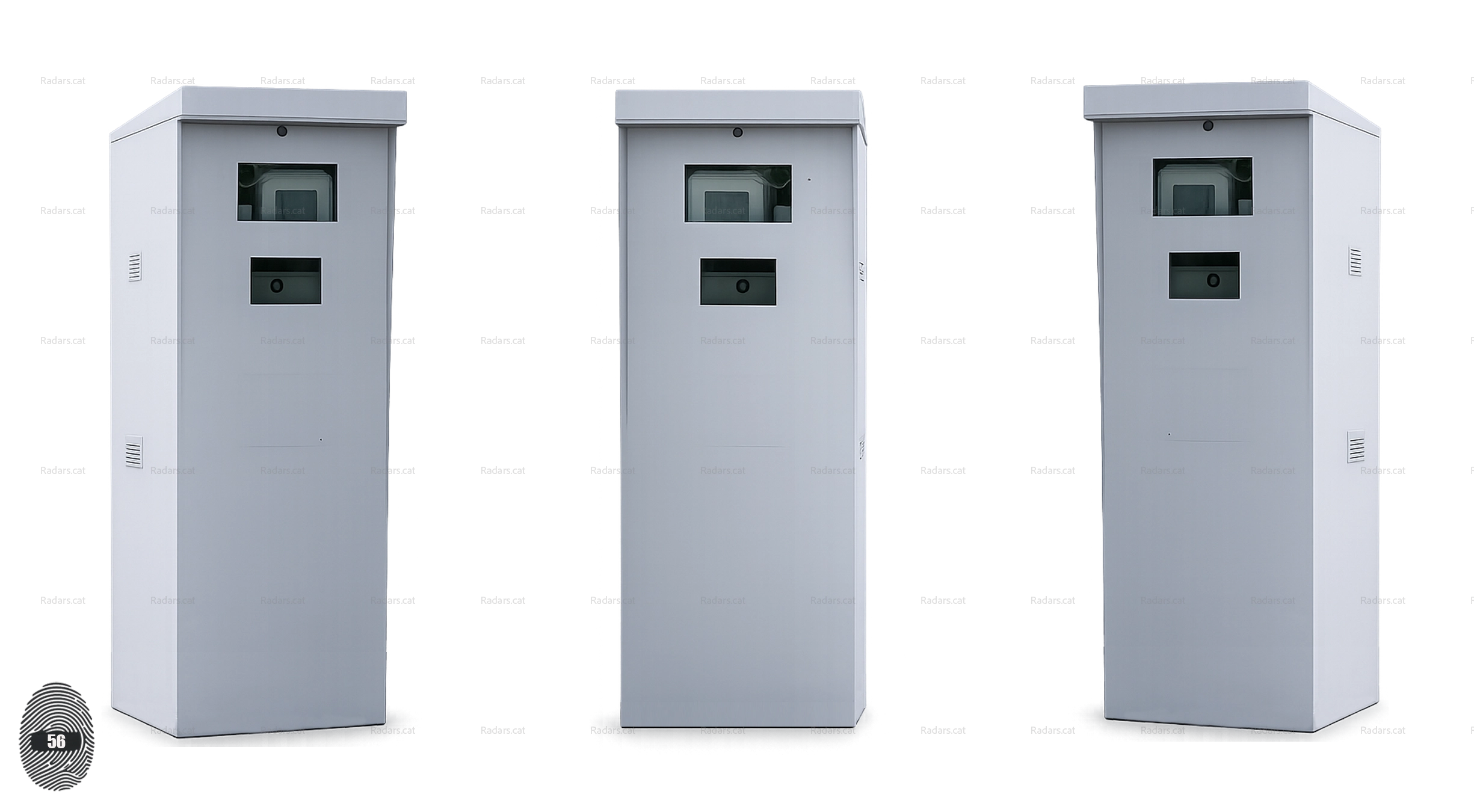 Imatge de 3 perspectives diferents del Radar Lateral del cirano500
