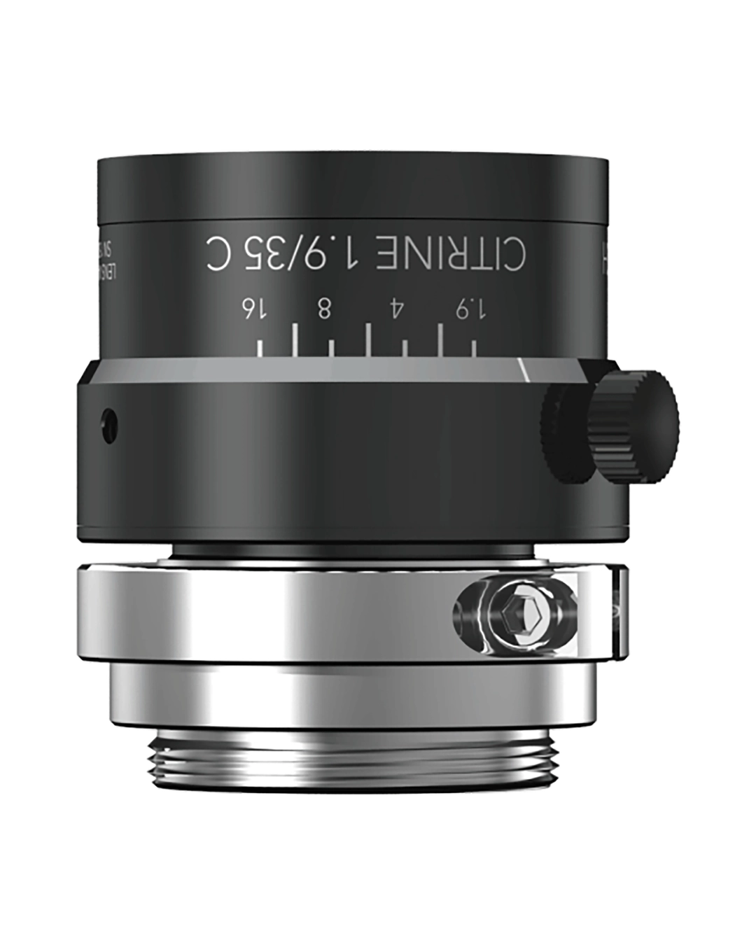 Lente Citrine F1.9/35mm C Mount el ull del radar velocitat Cirano500 de Indra Group
