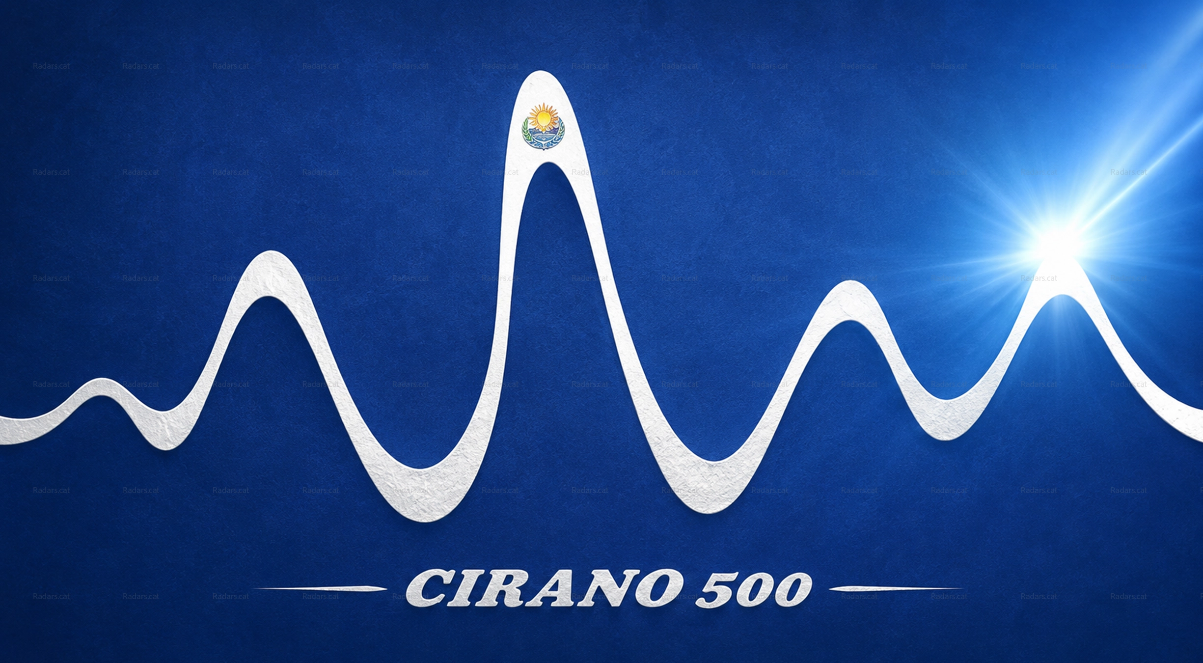 Logo Radar Velocitat Cirano500 de Indra Group