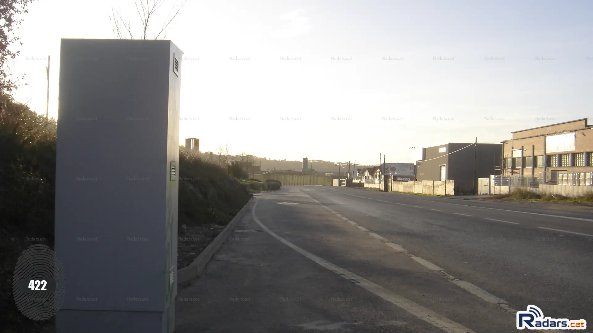 000422 fotografia radar velocitat terrassa multanova bp 1503 km 229 primer pla posterior ca v01